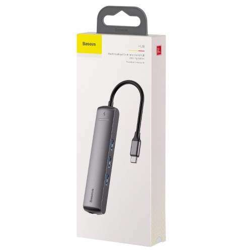 Baseus CAHUB-J0G 6-in-1 Smart HUB Docking Station - Image 3