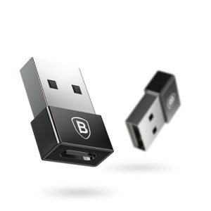 Baseus CATJQ-A01 Exquisite USB Male to Type-C Female Adapter Converter