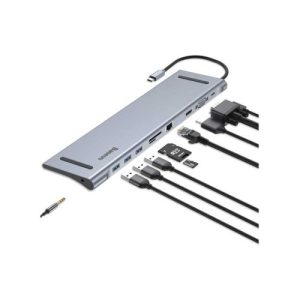 Baseus CATSX-F0G Enjoyment 10in1 Multifunctional Docking Station
