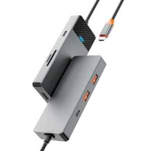 Alternative view of WiWU Linker 721HD 7 in 1 type c Hub