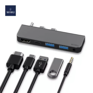 Alternative view of WiWU Alpha M X Pro 5 in 1 Laptop Adapter Dongle