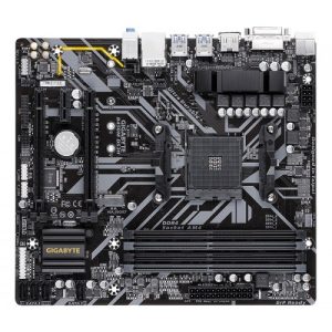 Alternative view of Gigabyte B450M DS3H AM4 AMD Micro ATX Motherboard