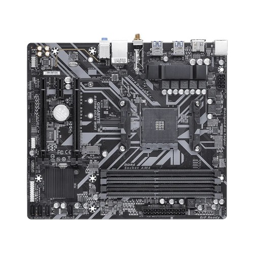 GIGABYTE B450M DS3H WIFI AM4 AMD Micro ATX Motherboard - Image 2