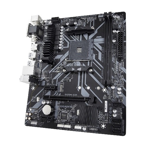 Gigabyte B450M S2H AMD AM4 Micro ATX Motherboard - Image 3