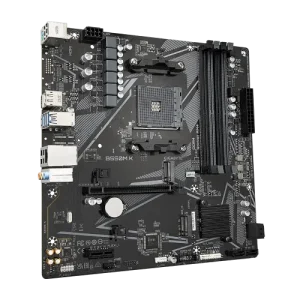 Alternative view of Gigabyte B550M K AMD AM4 Micro ATX Motherboard