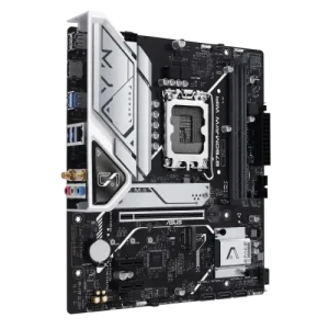 Alternative view of ASUS B760M-AYW WIFI mATX Motherboard