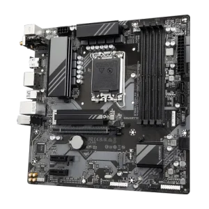 Alternative view of GIGABYTE B760M DS3H AX mATX Motherboard