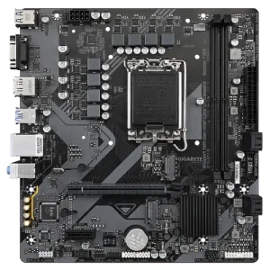 Alternative view of GIGABYTE B760M E DDR5 Micro ATX Motherboard