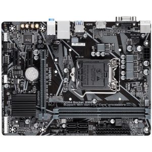 Alternative view of Gigabyte H410M H 10th Gen Micro ATX Motherboard