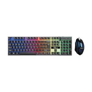 PC Power RGB Wired Gaming Keyboard Mouse Combo with Bangla