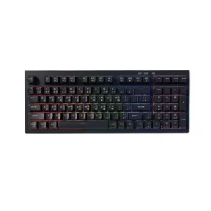 Alternative view of PC Power Silent-98 Gaming Keyboard with Bangla