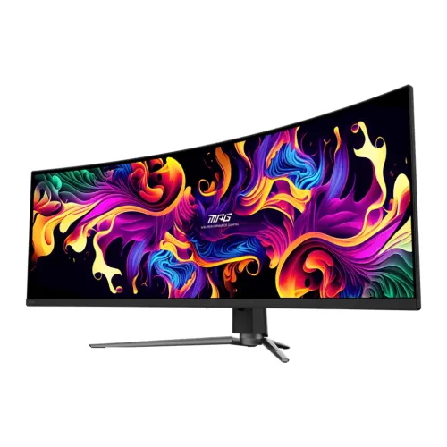 MSI MPG 491CQP QD-OLED 49" DQHD 144Hz Curved Gaming Monitor - Image 2