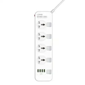 Alternative view of LDNIO SC4408 4 AC Outlets Universal Power Strip