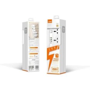 Alternative view of LDNIO SC5415 5 AC Universal Power Strip