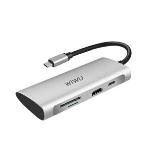 WiWU Alpha A731HP 7 in 1 USB Type C Hub