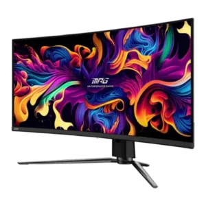 Alternative view of MSI MPG 341CQPX QD-OLED 34" UWQHD 240Hz Curved Gaming Monitor