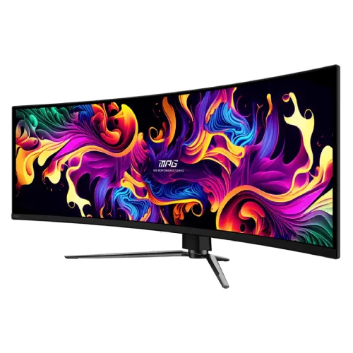 MSI MPG 491CQPX QD-OLED 49" DQHD 240Hz Curved Gaming Monitor - Image 3