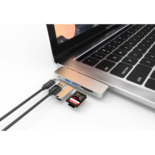 WIWU T8 Lite 5 in 1 USB Type C HUB - Image 4